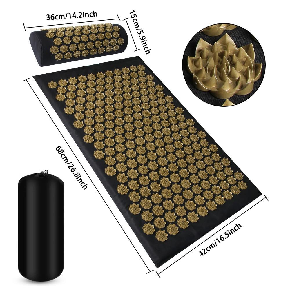 Pranamat Eco Lotus Spike Mat Acupuncture Massage Cushion Kuznetsov's