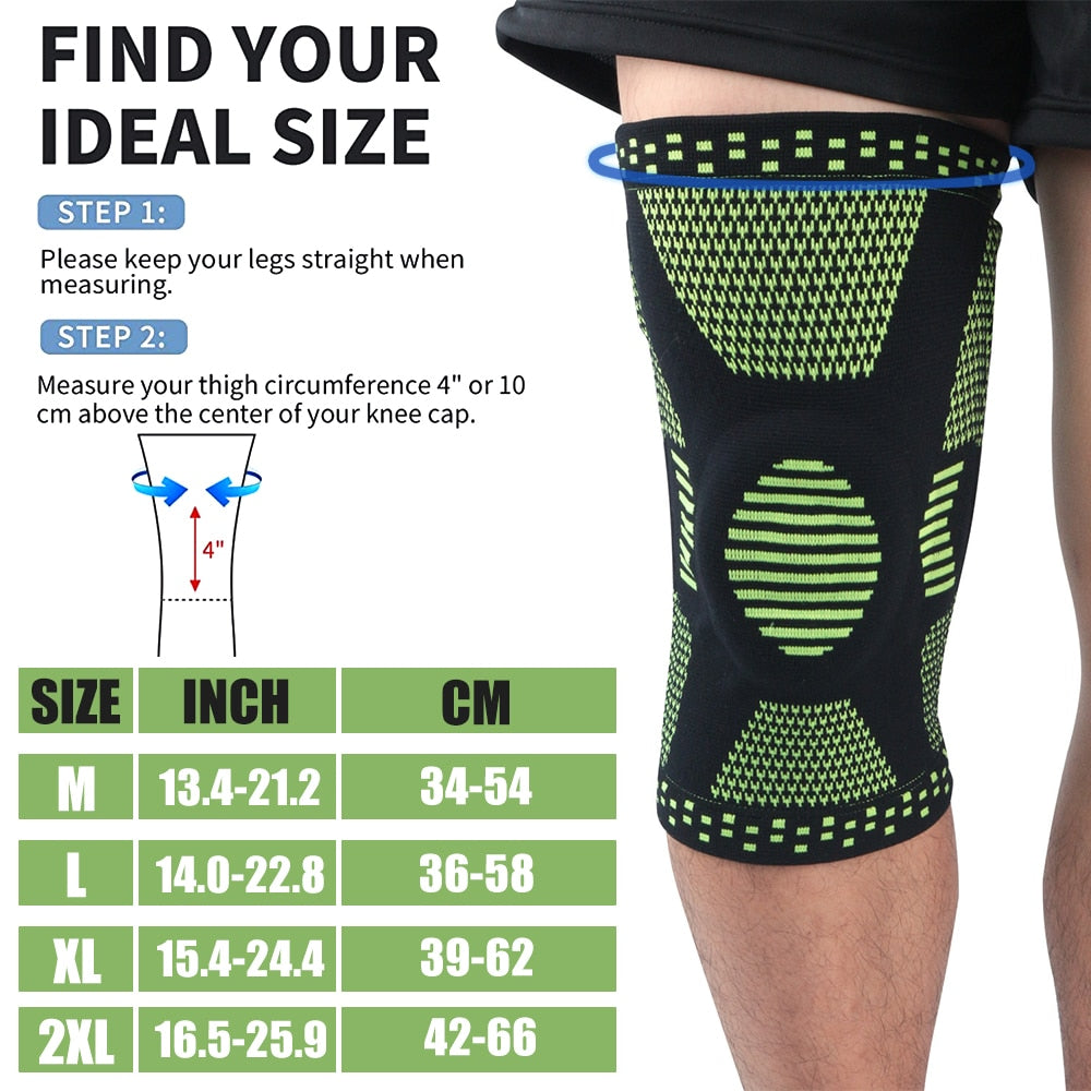 Professional Compression Knee Brace Support Protector For Arthritis Relief