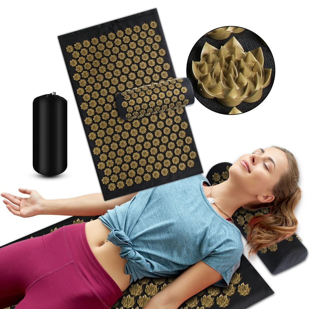 Pranamat Eco Lotus Spike Mat Acupuncture Massage Cushion Kuznetsov's
