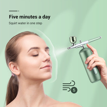 2-Speed High-Pressure Oxygen Injection Hydration Spray Household Hydration Device Portable Handheld Facial Beauty Instrument