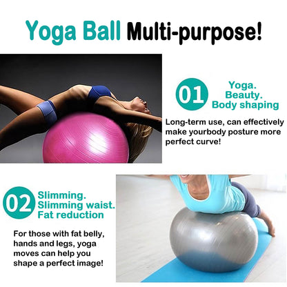 PVC Fitness Yoga Ball Pilates Balance Ball