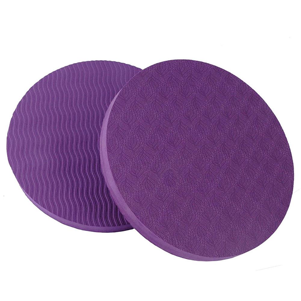1Pair 170*15MM Portable Small Round Knee Pad Yoga Mats